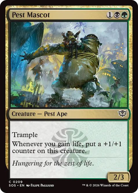 Hovedbilde Pest Mascot (Foil)