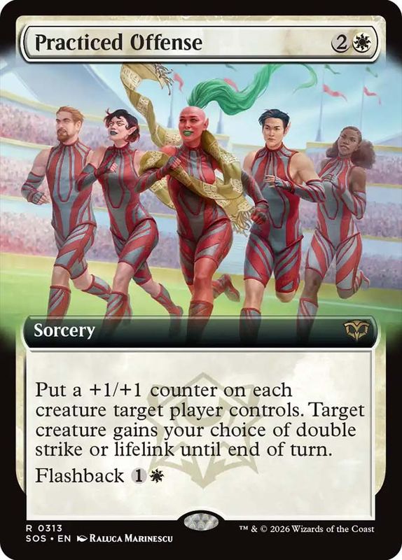 Practiced Offense (Extended Art)