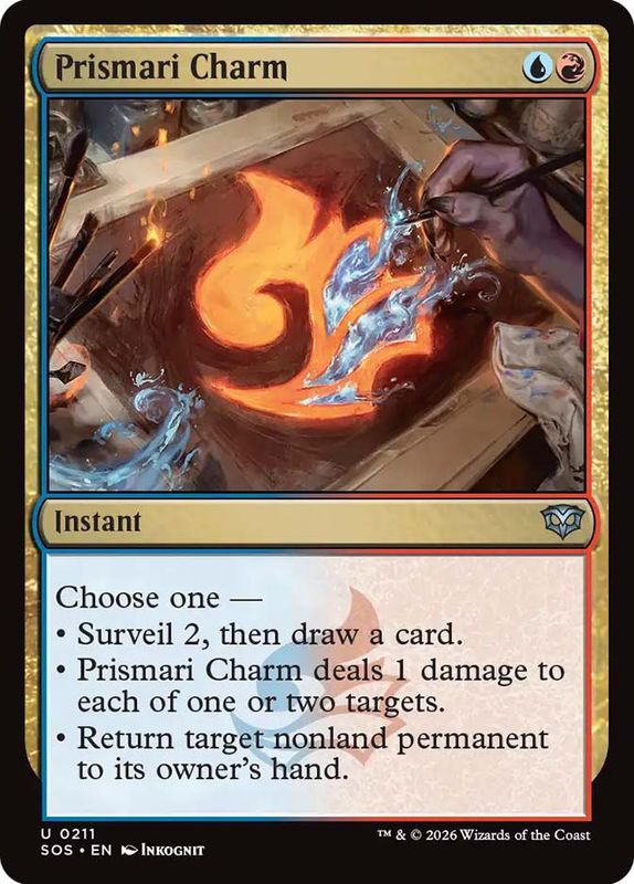 Prismari Charm (Foil)