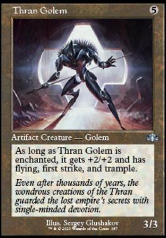 Thran Golem (Retro Frame)