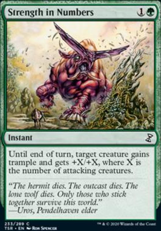 Strength in Numbers (foil)