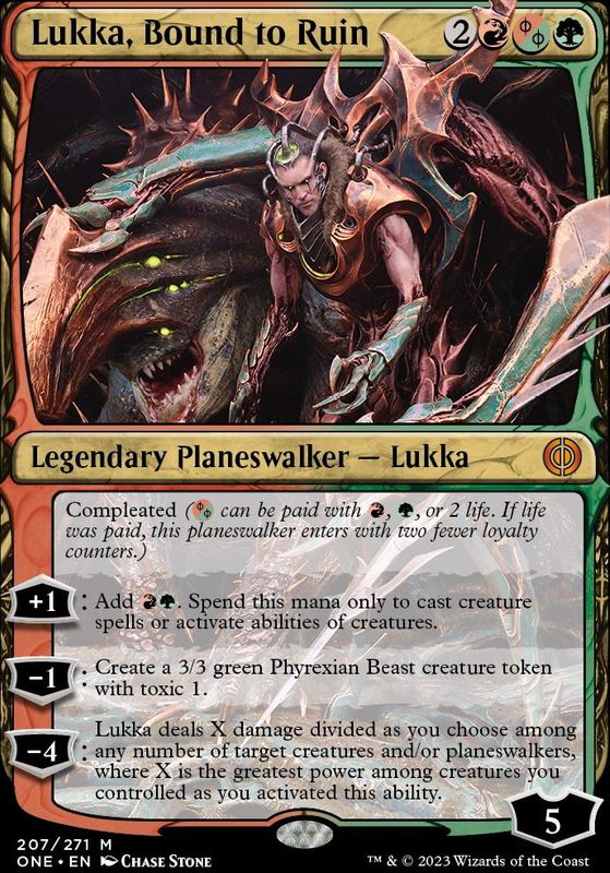 Lukka, Bound to Ruin (foil)