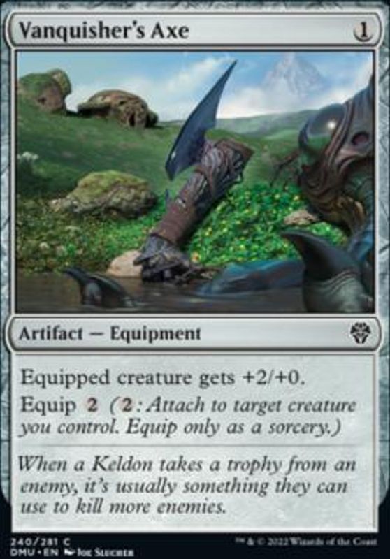 Vanquisher's Axe (foil)