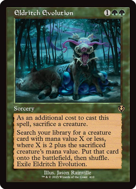 Eldritch Evolution (Retro Frame) (Foil)