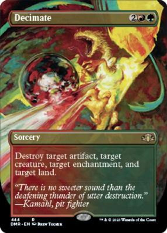 Decimate (Borderless) (foil)