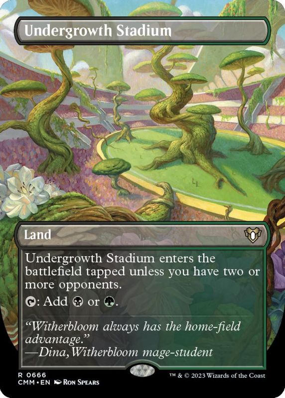 Undergrowth Stadium (Borderless) (foil)