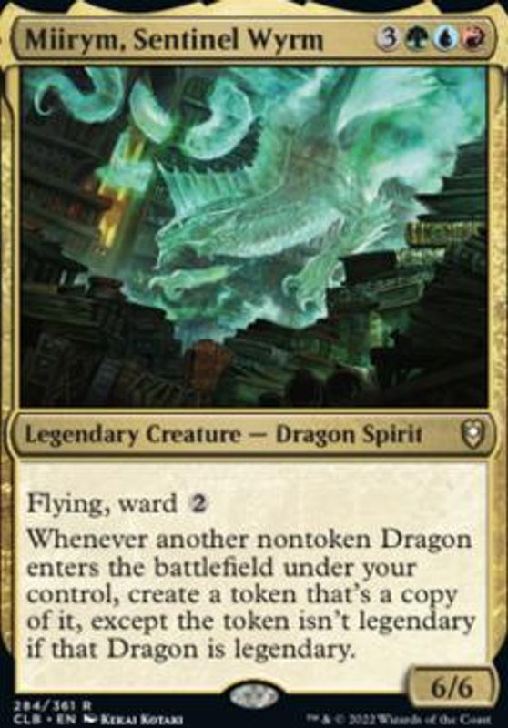 Miirym, Sentinel Wyrm (foil)