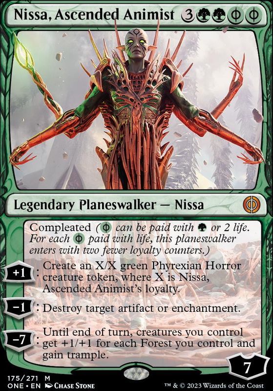 Nissa, Ascended Animist (foil)