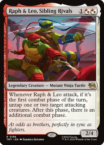 Hovedbilde Raph & Leo, Sibling Rivals