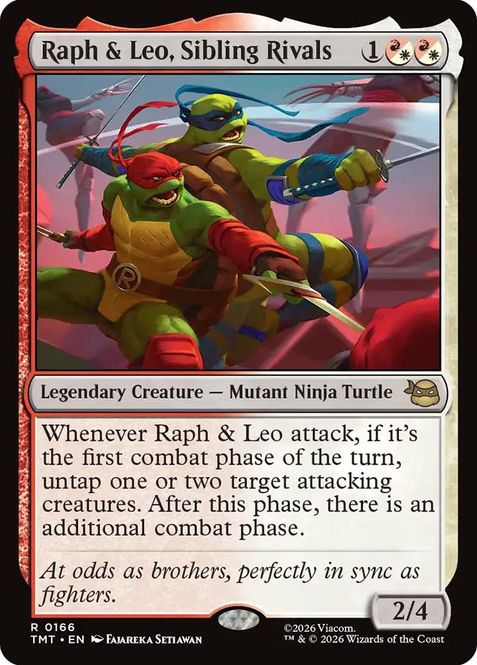 Hovedbilde Raph & Leo, Sibling Rivals
