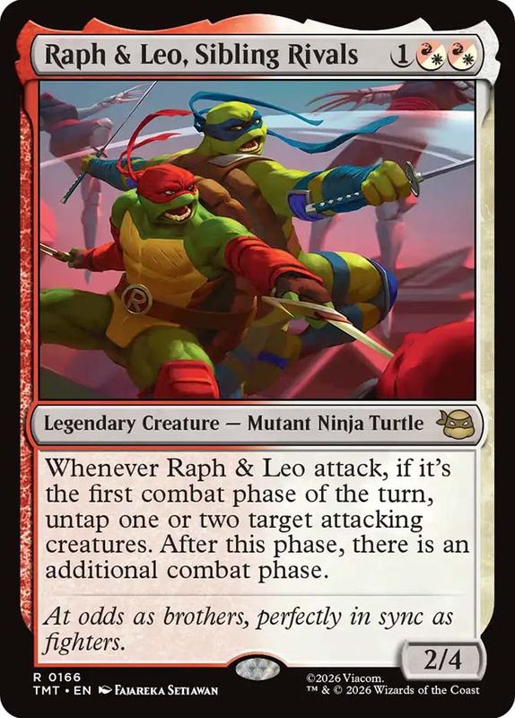 Raph & Leo, Sibling Rivals (Foil)