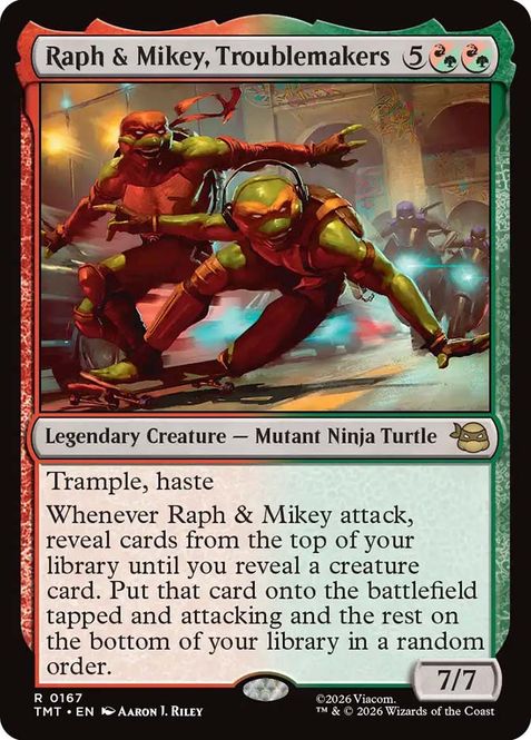 Hovedbilde Raph & Mikey, Troublemakers