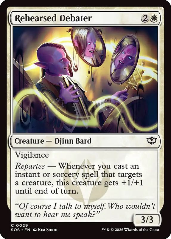 Rehearsed Debater (Foil)