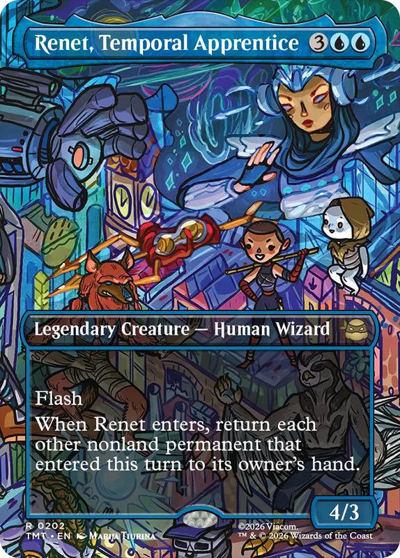 Renet, Temporal Apprentice (Borderless)