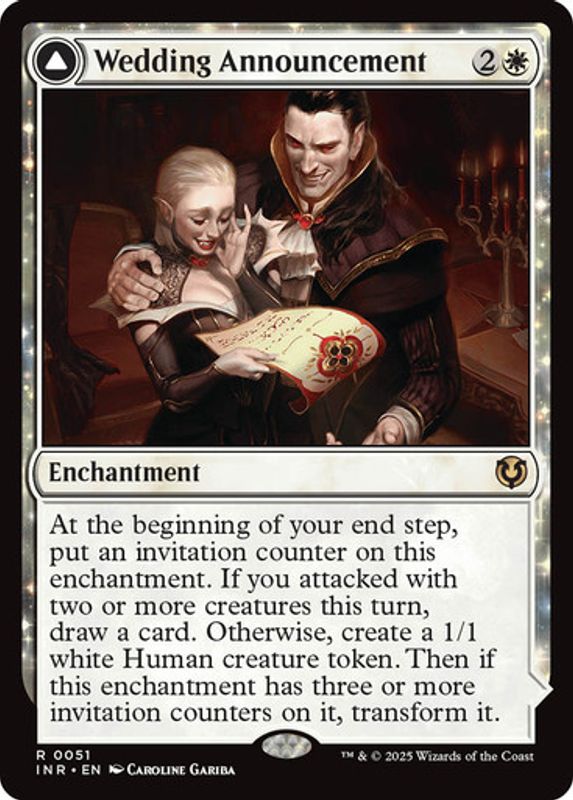 Wedding Announcement (Foil)