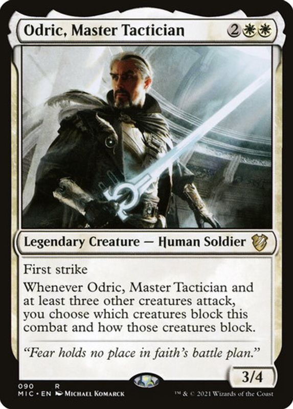 Odric, Master Tactician