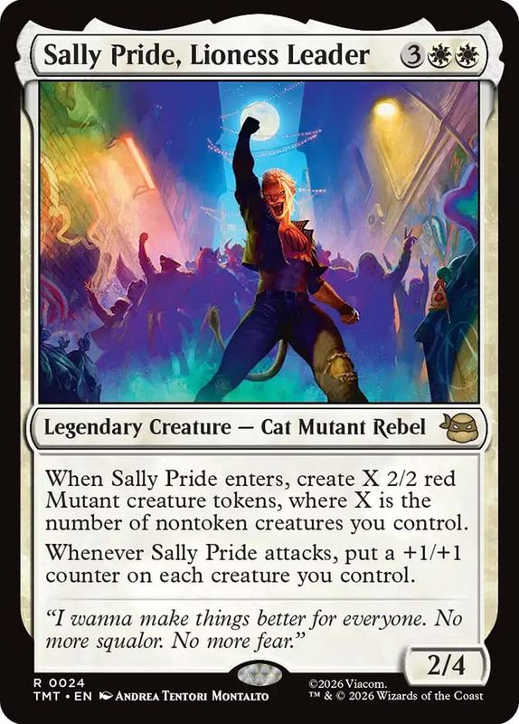 Sally Pride, Lioness Leader (Foil)