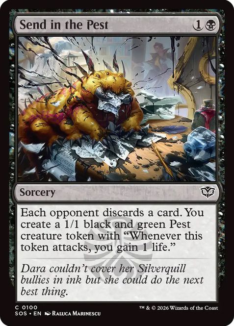 Hovedbilde Send in the Pest (Foil)