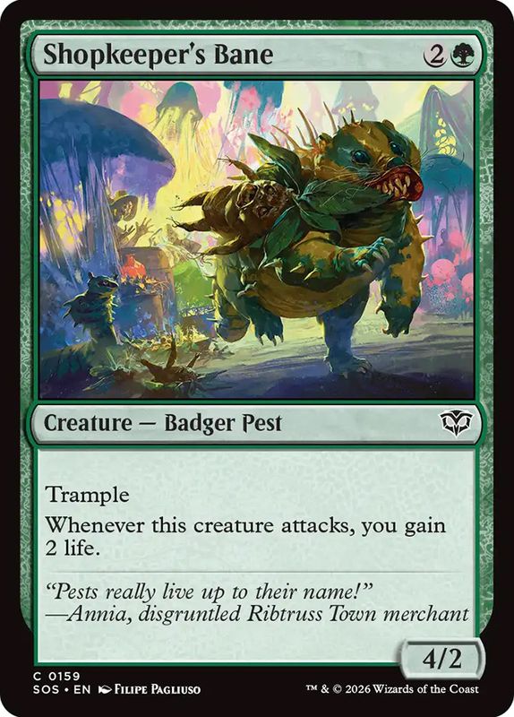 Shopkeeper's Bane (Foil)