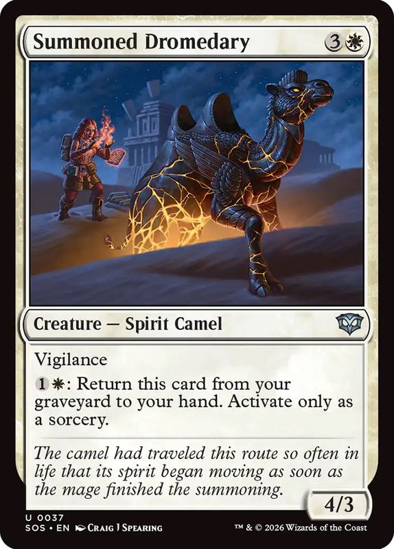 Summoned Dromedary (Foil)