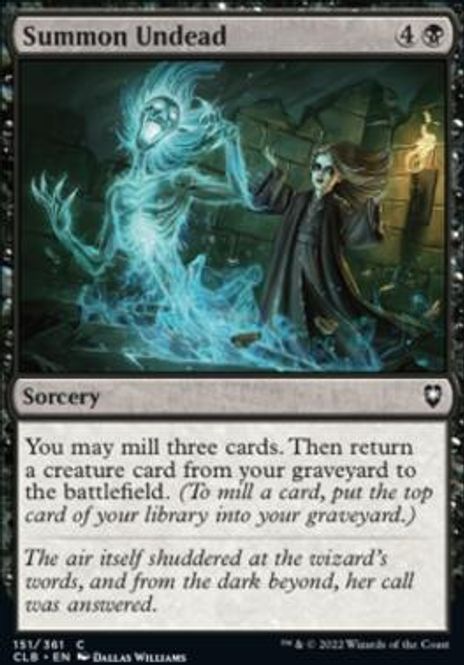 Hovedbilde Summon Undead (foil)