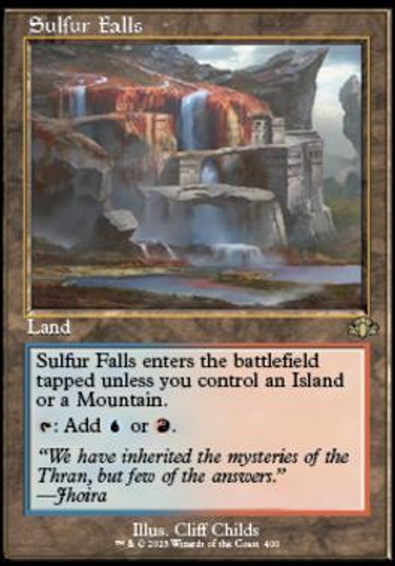 Sulfur Falls (Retro Frame)