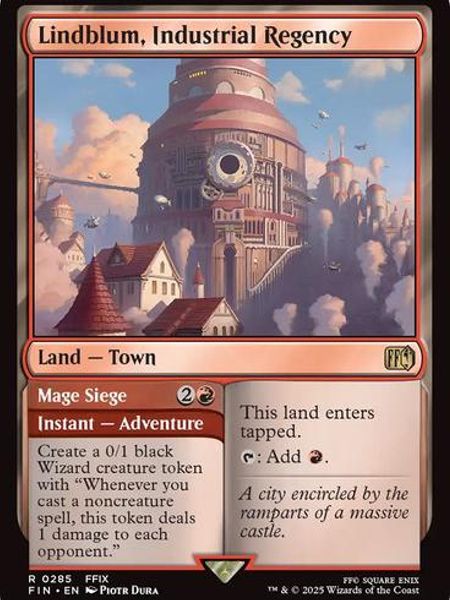 Hovedbilde Lindblum, Industrial Regency ...