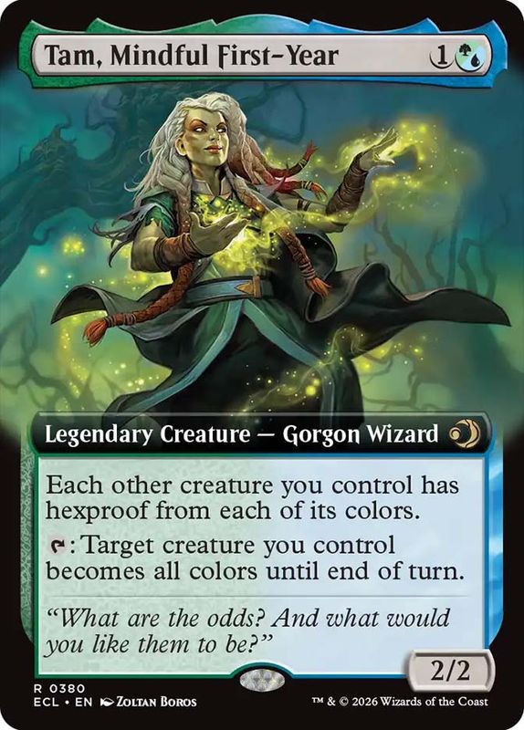 Tam, Mindful First-Year (extended art) (Foil)