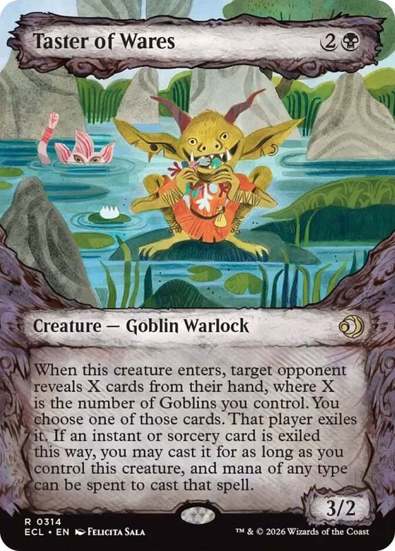 Taster of Wares (showcase) (Foil)