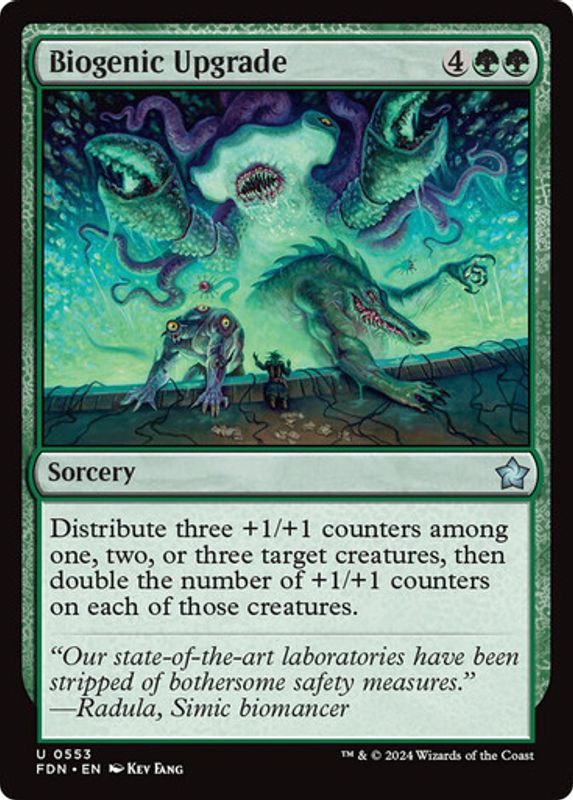 Biogenic Upgrade (Foil)
