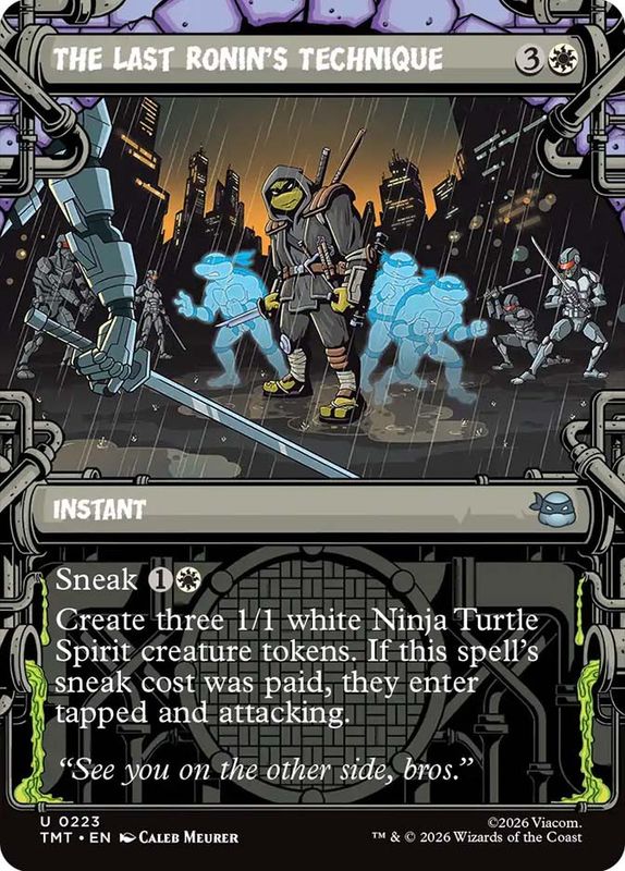 The Last Ronin's Technique (Showcase) (Foil)