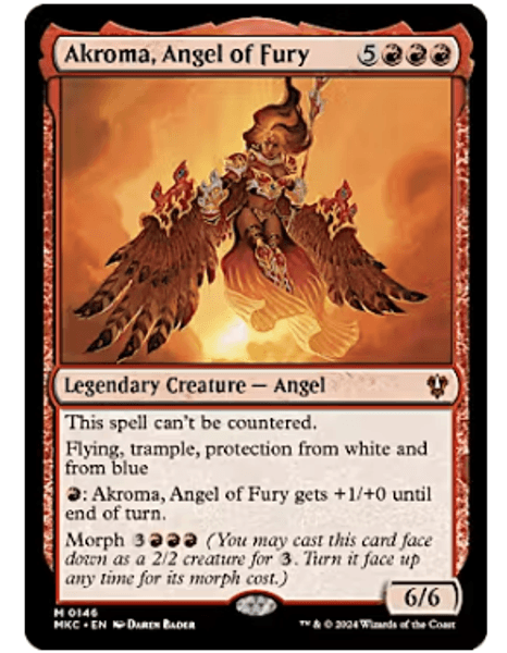 Hovedbilde Akroma, Angel of Fury