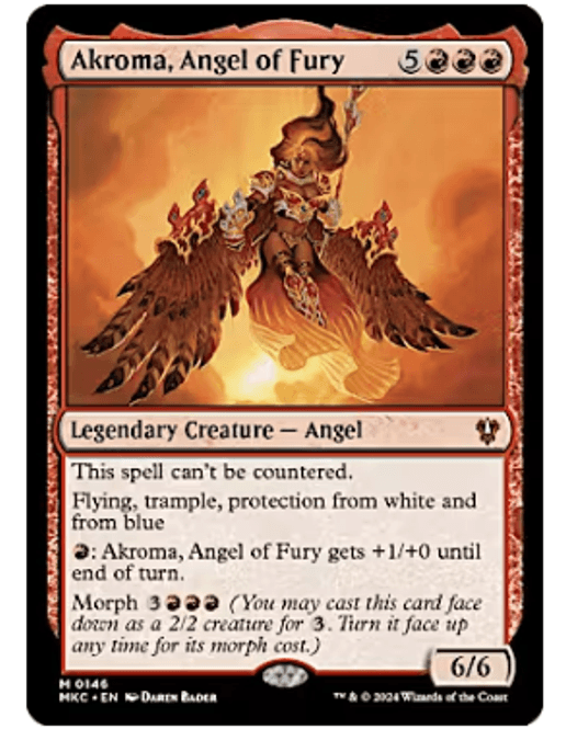 Hovedbilde Akroma, Angel of Fury