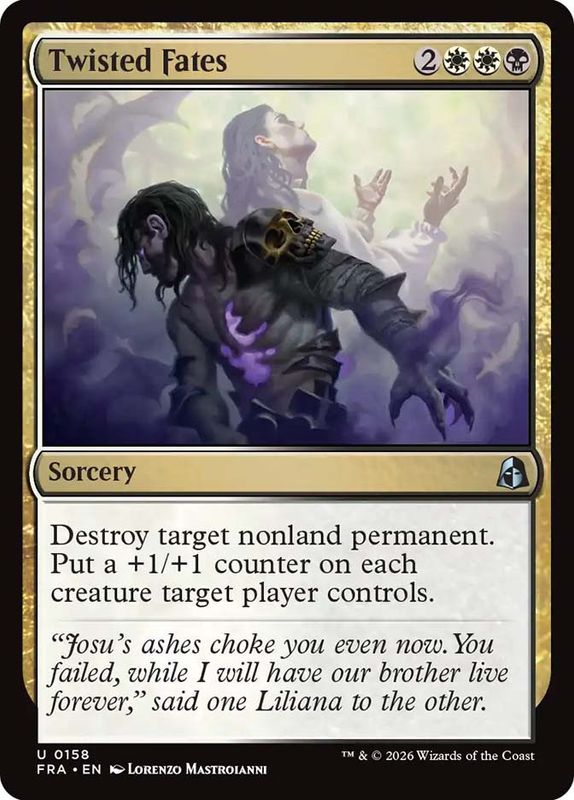 Twisted Fates (foil)