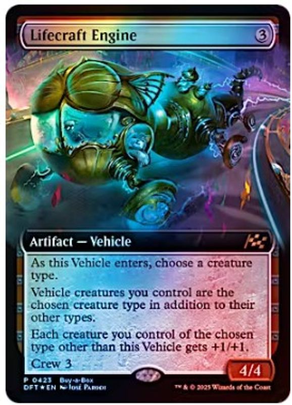 Lifecraft Engine (Buy-a-Box Foil)