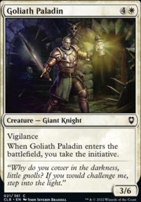 Goliath Paladin (foil)