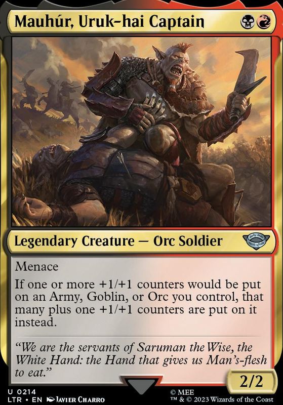 Mauhur, Uruk-hai Captain