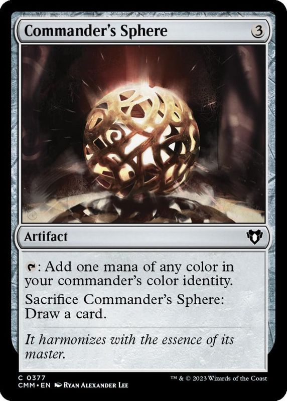 Commander's Sphere (foil)