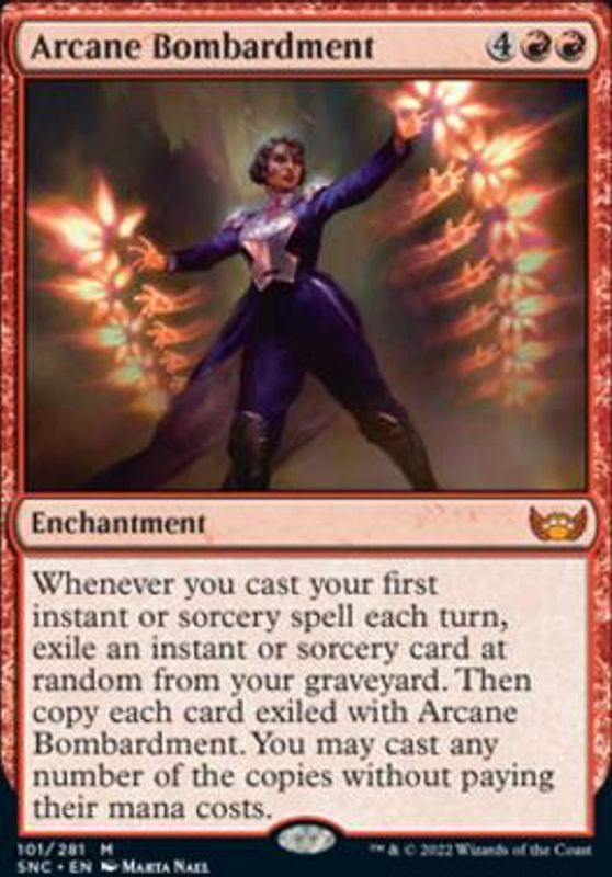 Arcane Bombardment (foil)