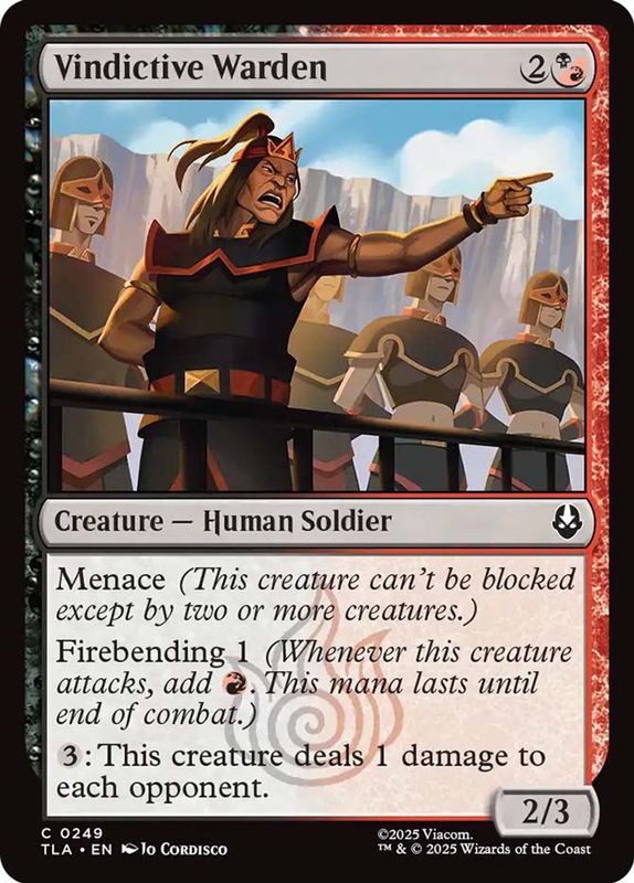 Vindictive Warden (Foil)