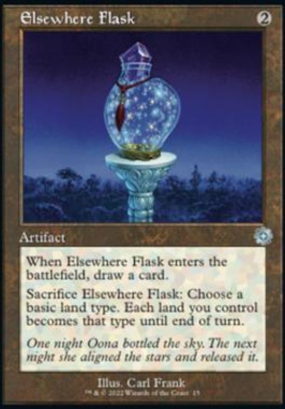 Elsewhere Flask (foil)