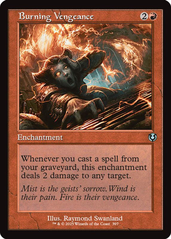 Burning Vengeance (Retro Frame)