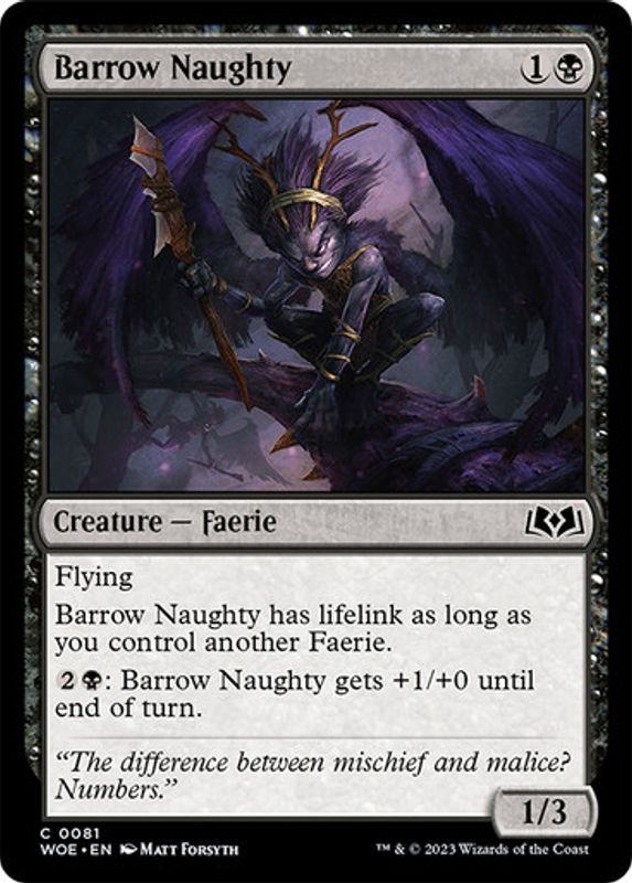 Barrow Naughty (Foil)