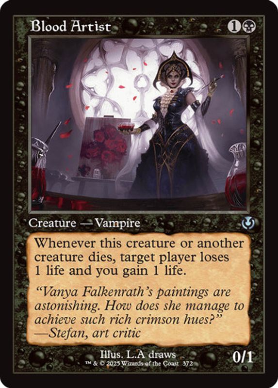 Blood Artist (Retro Frame)