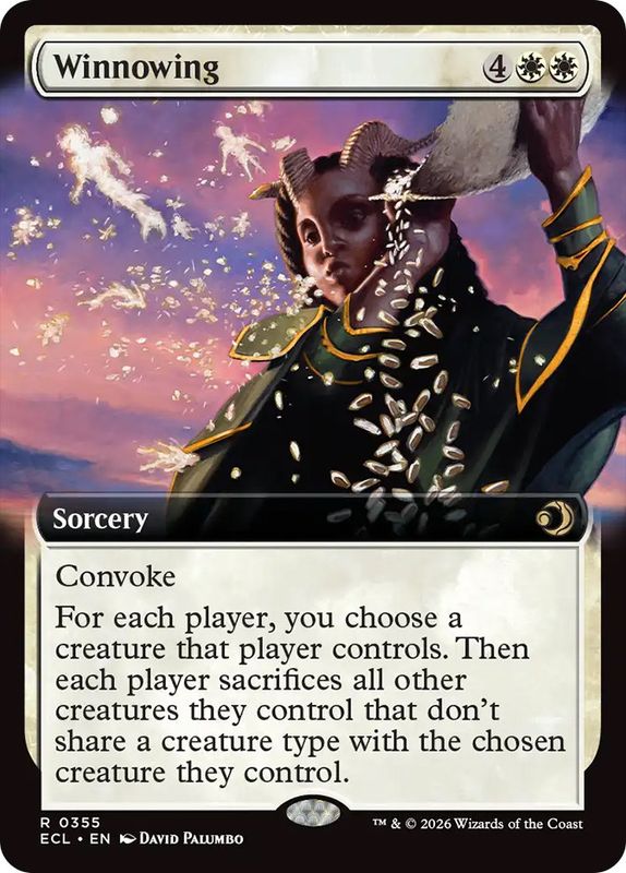 Winnowing (extended art) (Foil)