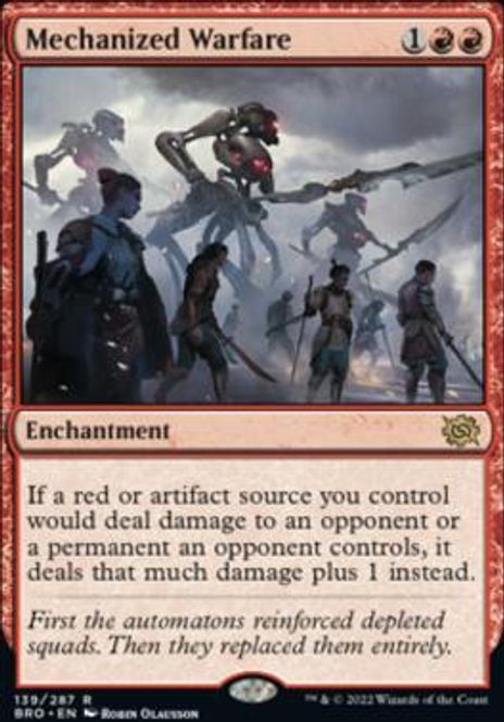 Hovedbilde Mechanized Warfare (foil)