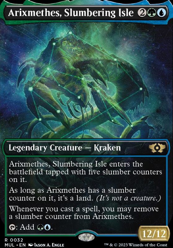 Arixmethes, Slumbering Isle (foil)