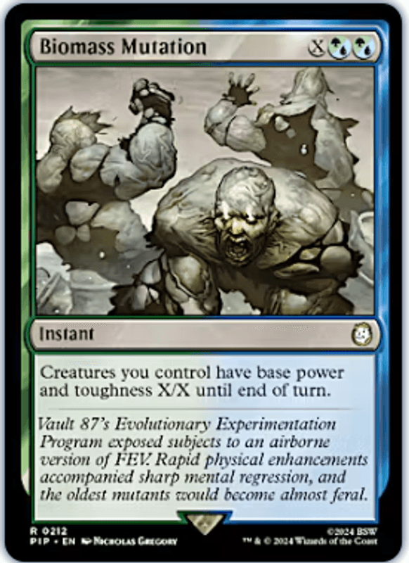 Biomass Mutation