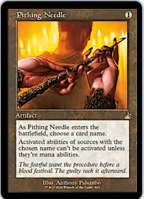 Hovedbilde Pithing Needle (Retro Frame)
