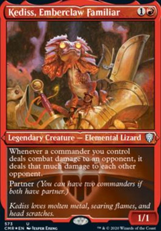 Kediss, Emberclaw Familiar (Foil-Etched)
